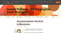 Desktop Screenshot of josephvollmer.de